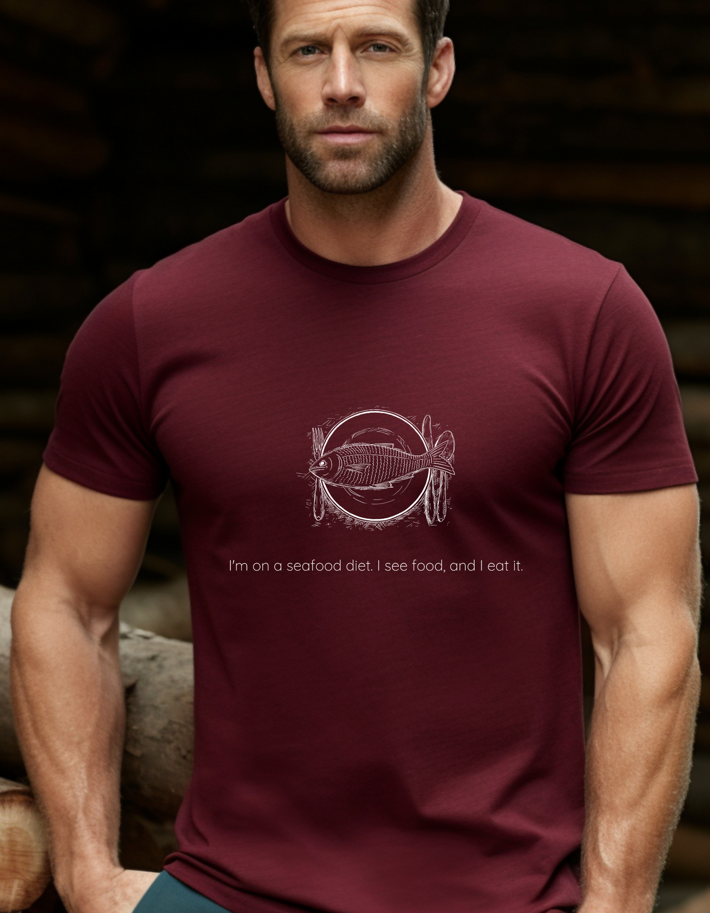 Seafood diet T-Shirt Men/Women