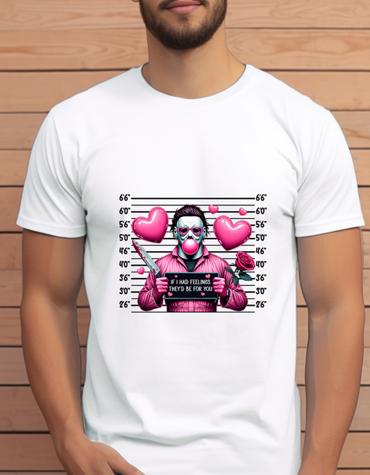 Mike Myer's Heart Valentine's Day T-Shirt Men/Women