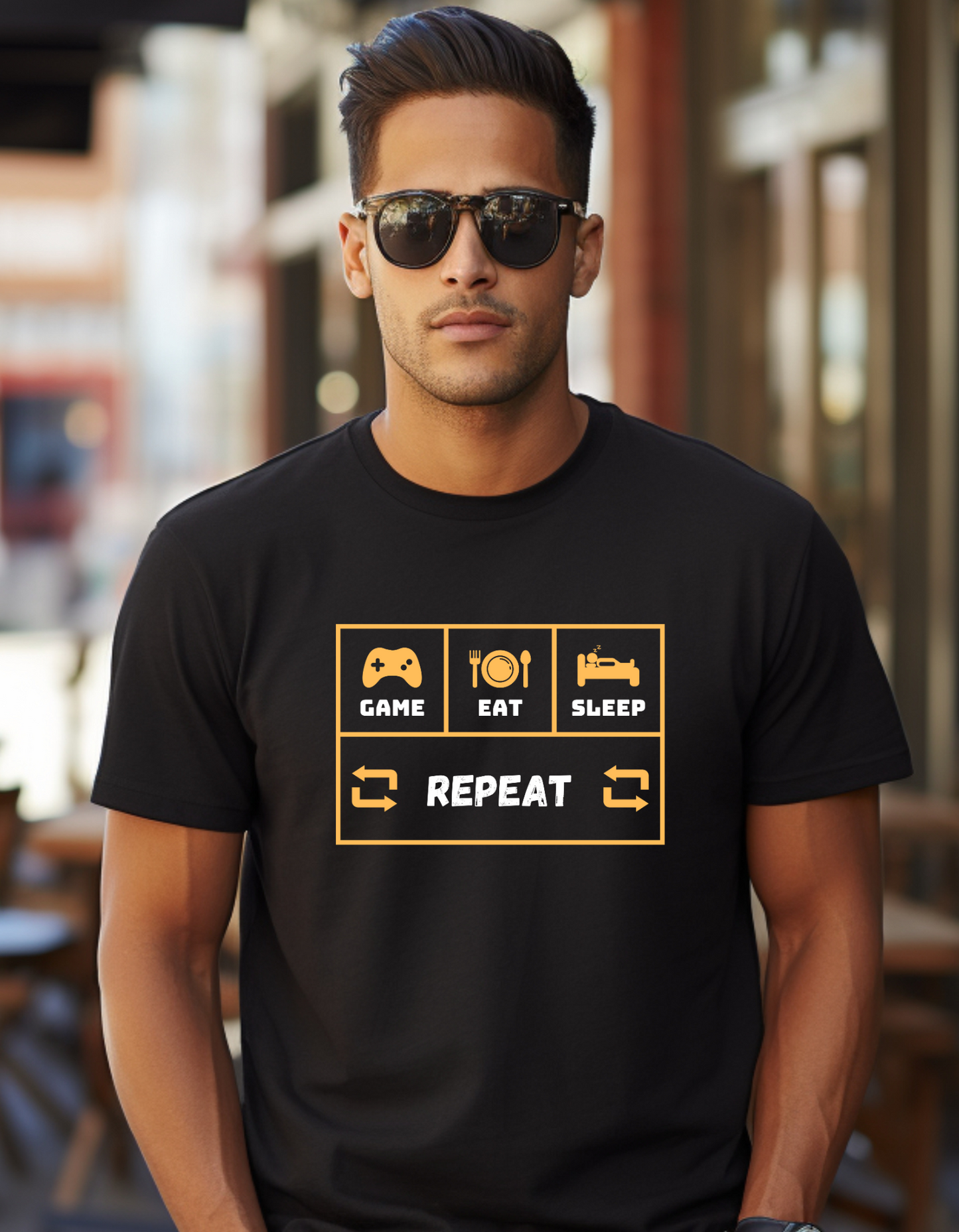 Eat Sleep Repeat T-Shirt Men/Women