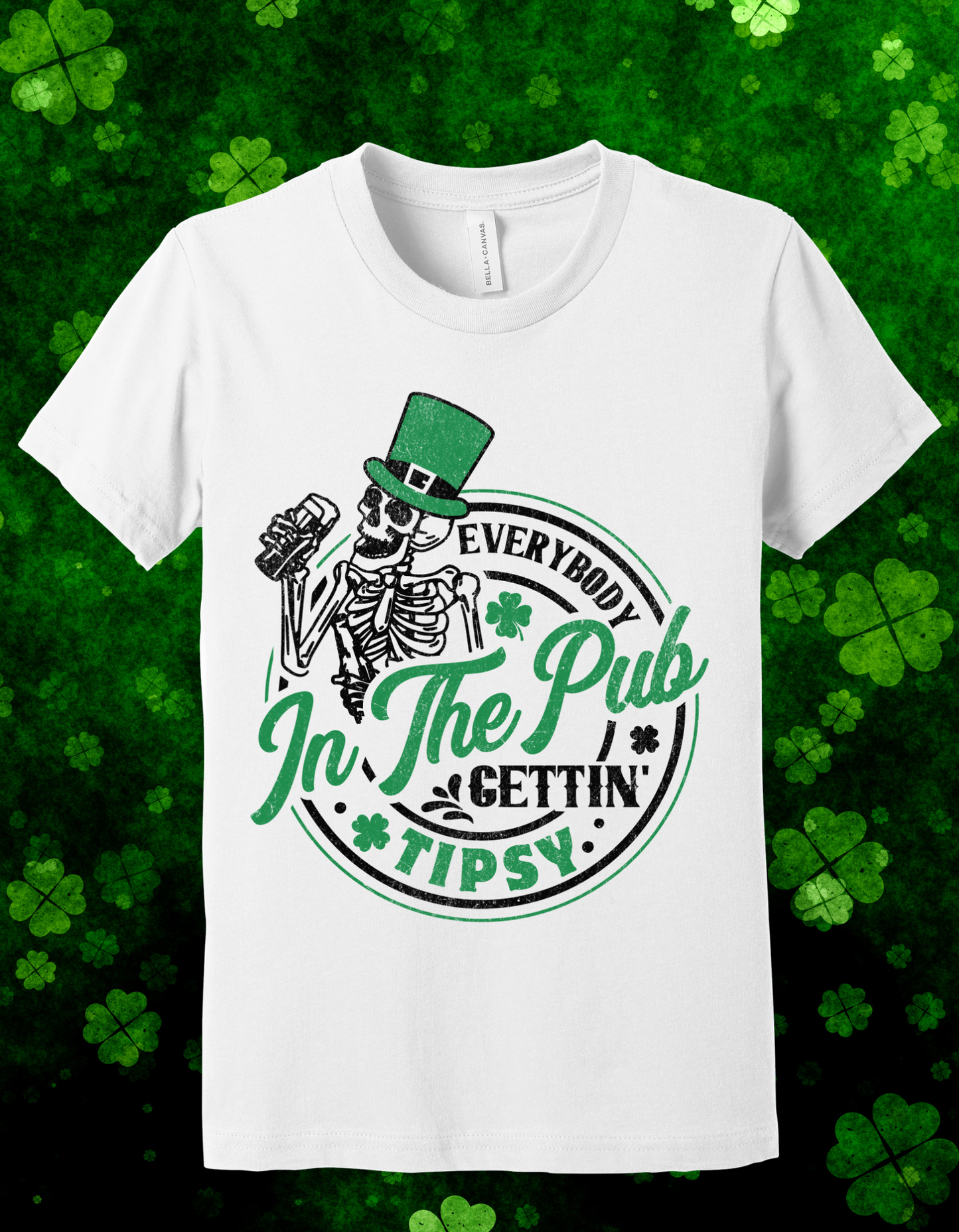 Everybody in the club St Patrick's Day T-Shirt Men/Women