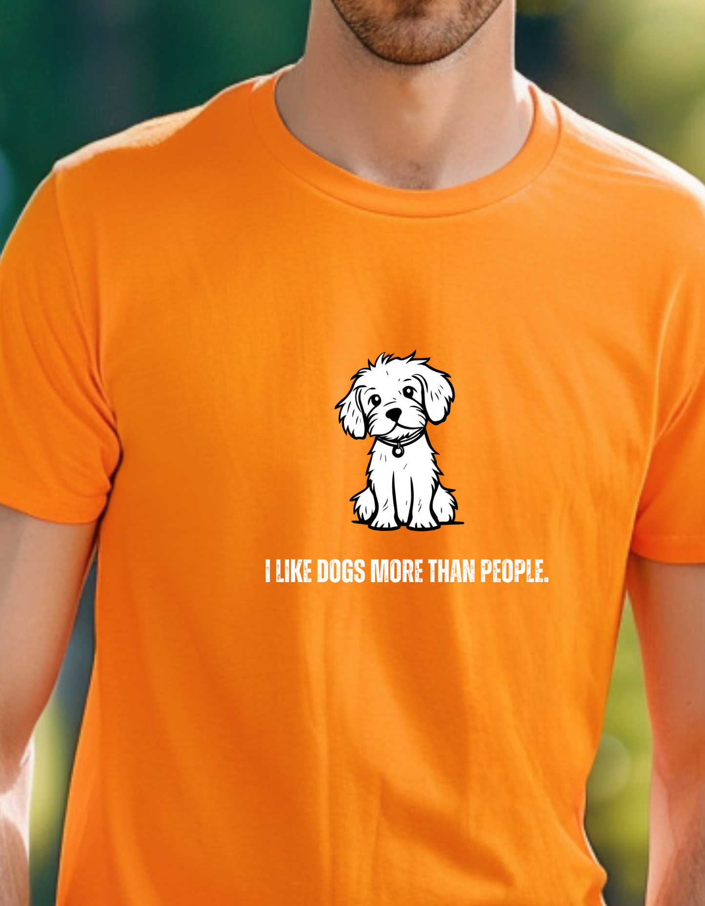 I Like Dogs More Than People T-Shirt Men/Women