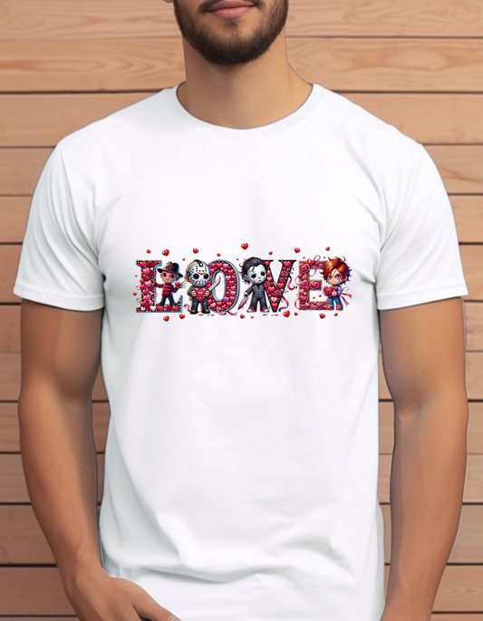 Love Horror Valentine's Day T-Shirt Men/Women