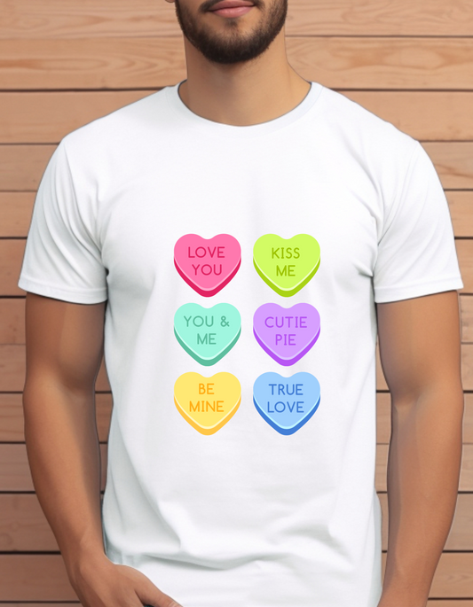 Love me kiss me Valentine's Day T-Shirt Men/Women
