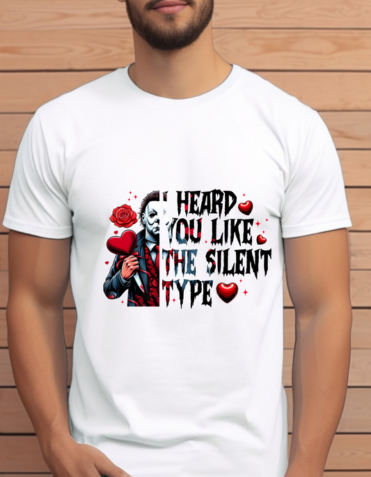 Michael Heart Valentine's Day T-Shirt Men/Women