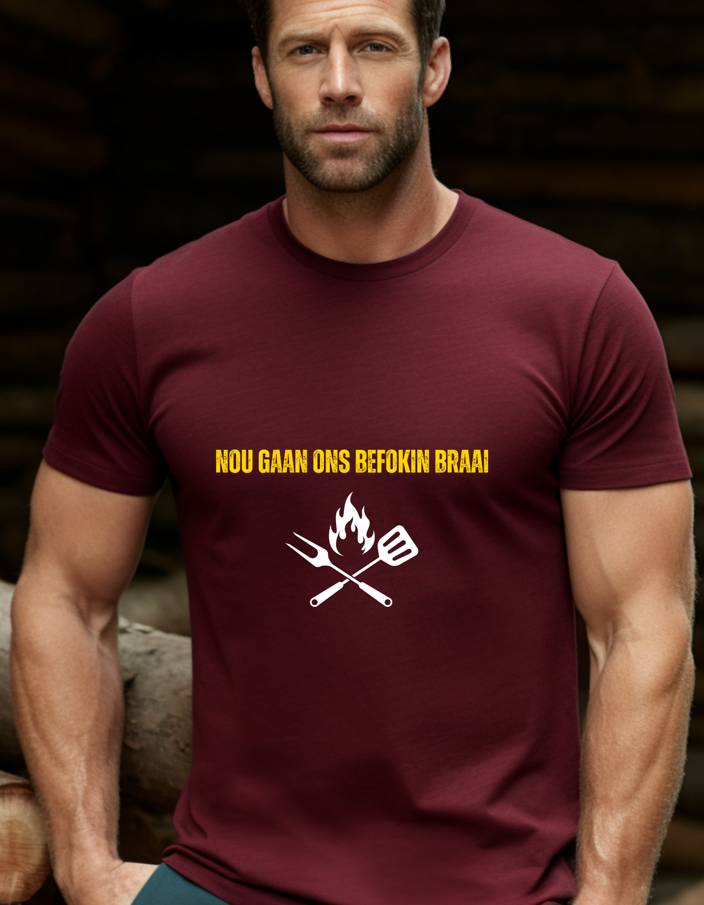 Nou gaan on befokin braai T-Shirt Men/Women