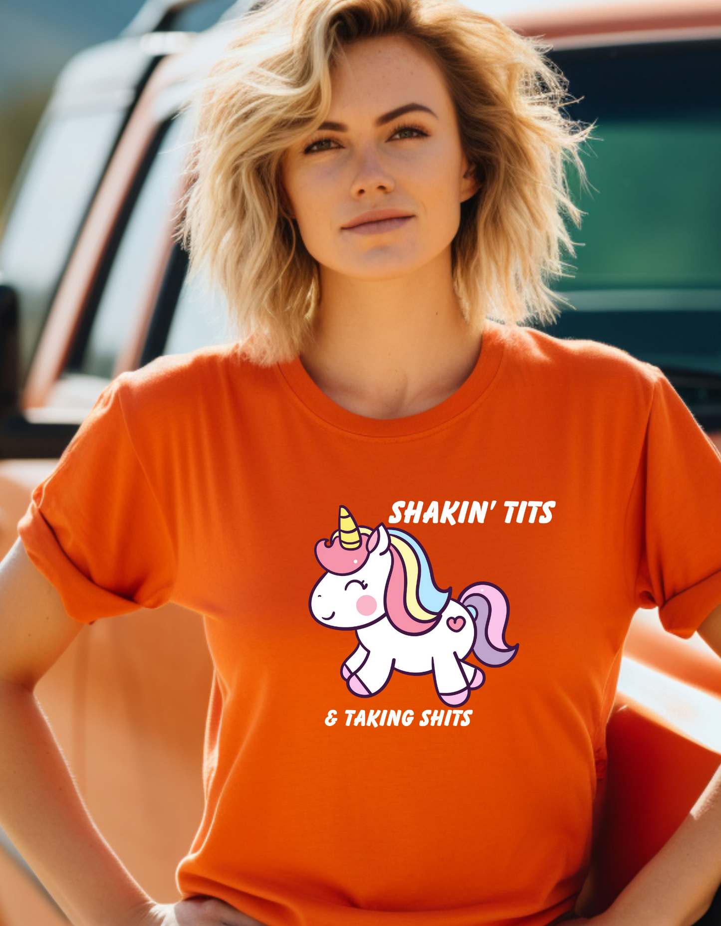 Shakin' Tits  & Takin Shits T-Shirt