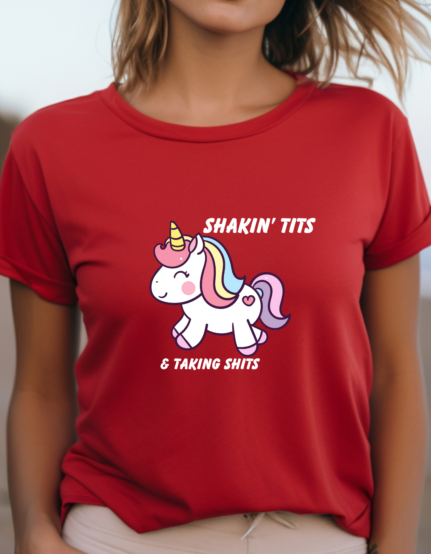 Shakin' Tits  & Takin Shits T-Shirt