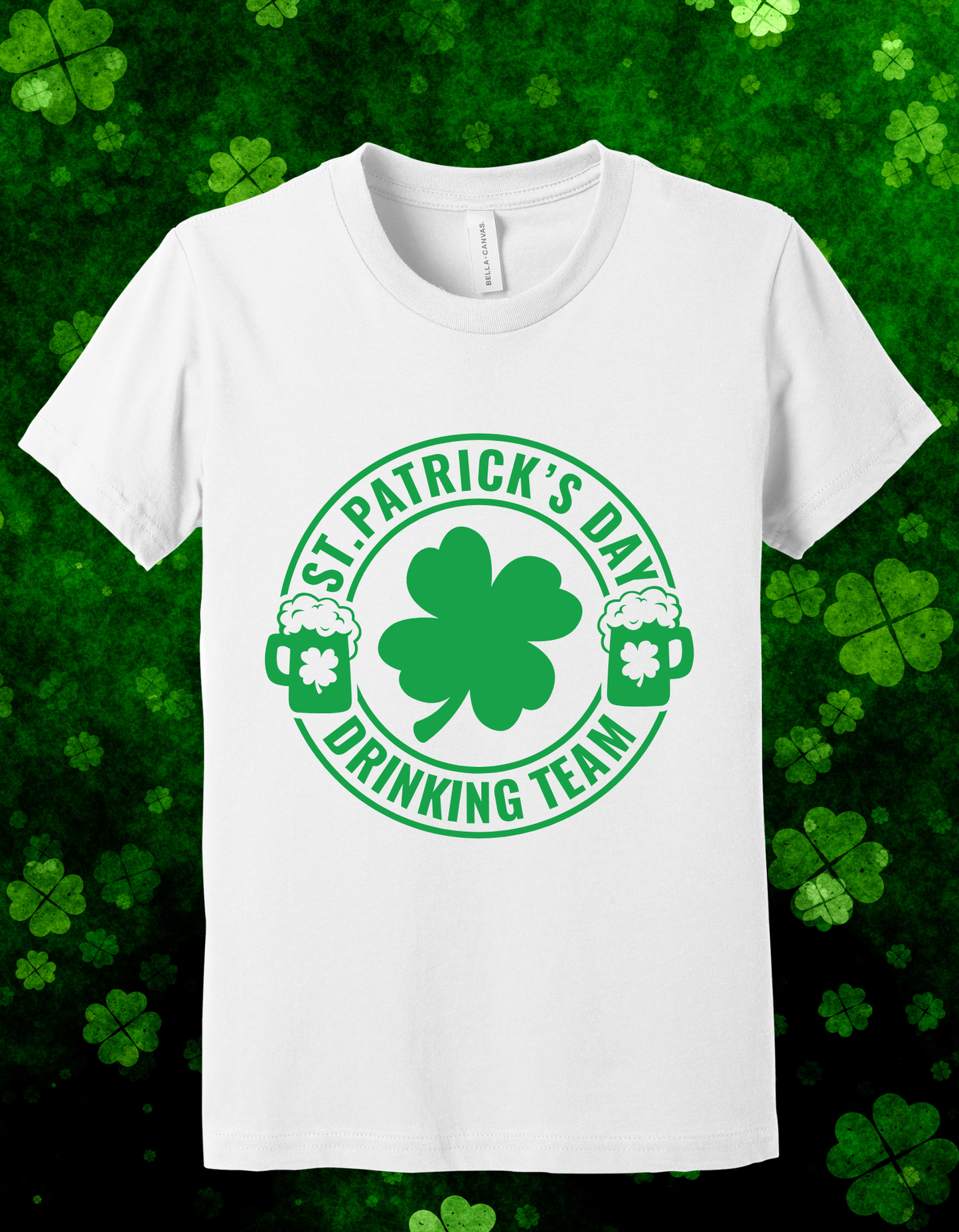 St Patrick's Day drinking team T-Shirt Men/Women