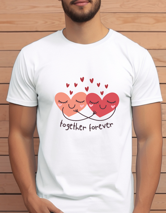 Together forever Valentine's Day T-Shirt Men/Women