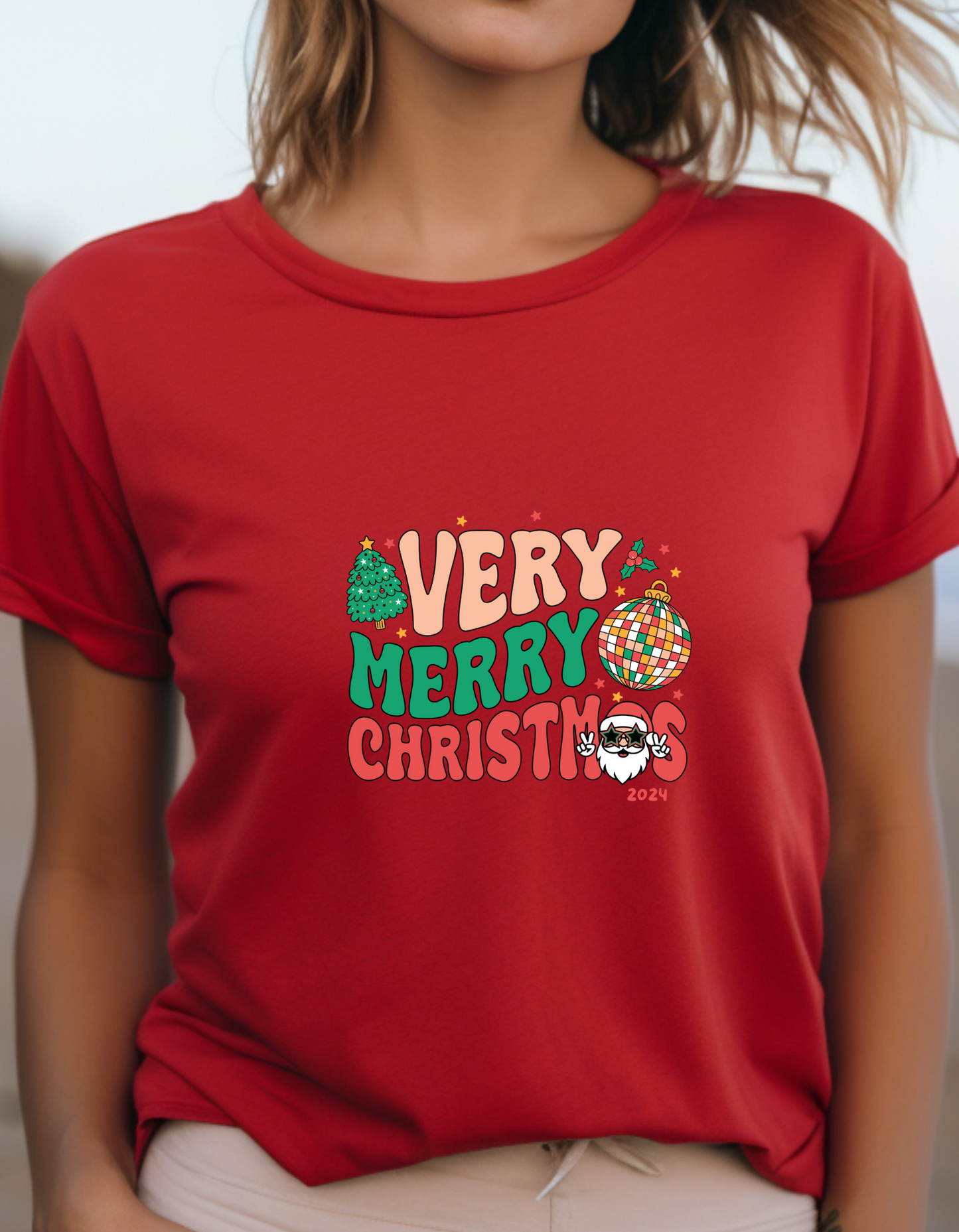 Very Merry Christmas T-Shirt Mens/Women