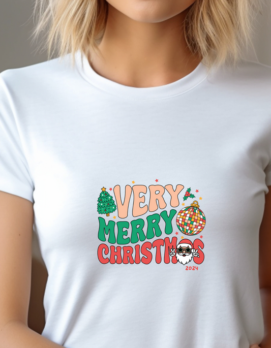 Very Merry Christmas T-Shirt Mens/Women