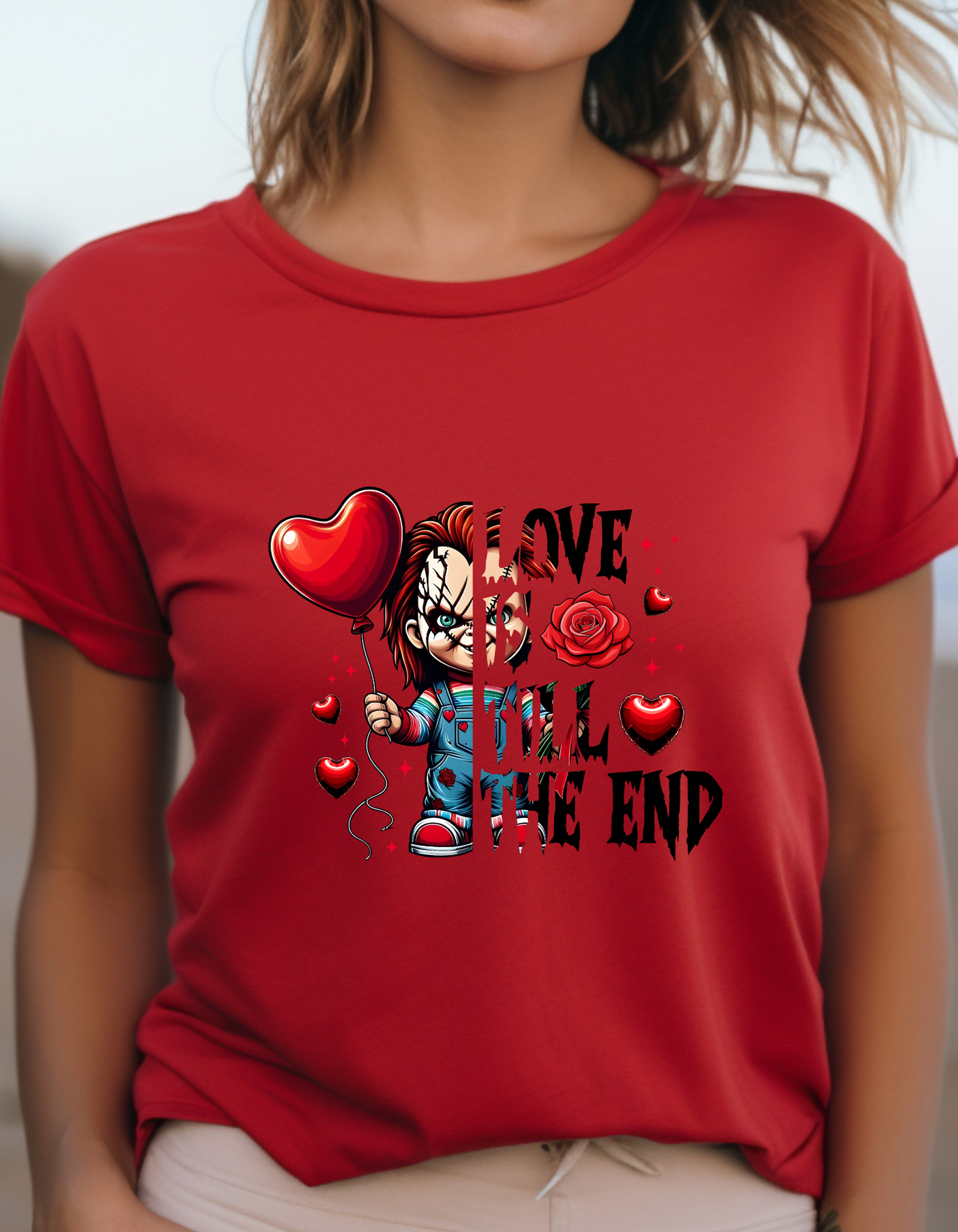Chucky Love Valentine's Day T-Shirt Men/Women