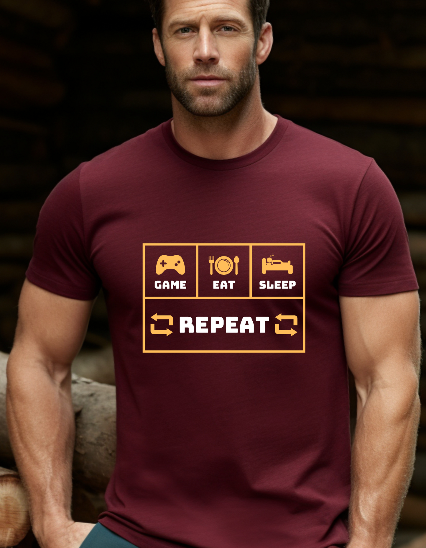 Eat Sleep Repeat T-Shirt Men/Women