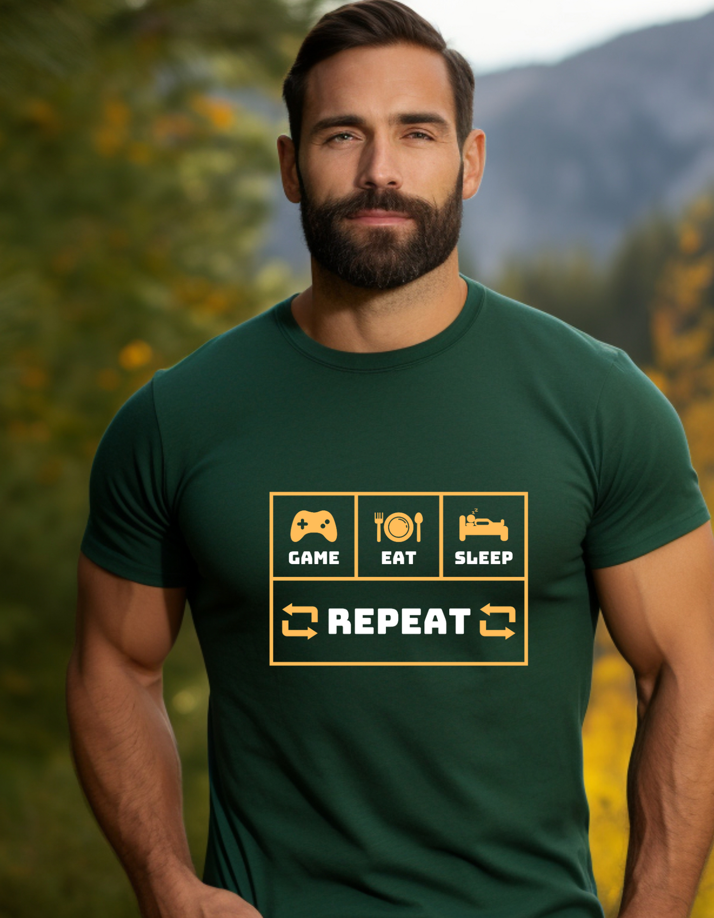 Eat Sleep Repeat T-Shirt Men/Women