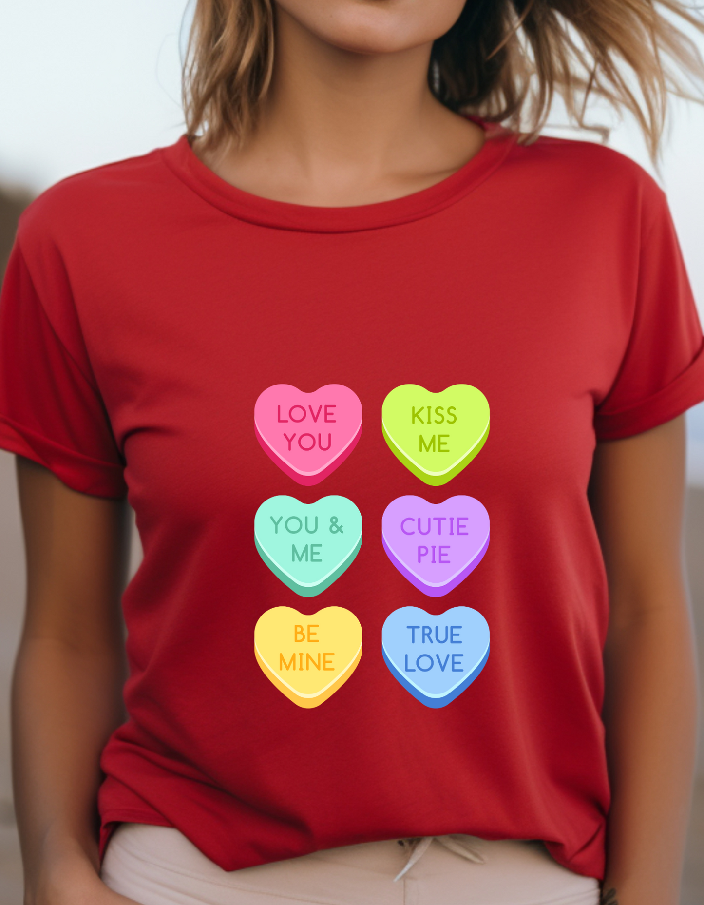 Love me kiss me Valentine's Day T-Shirt Men/Women