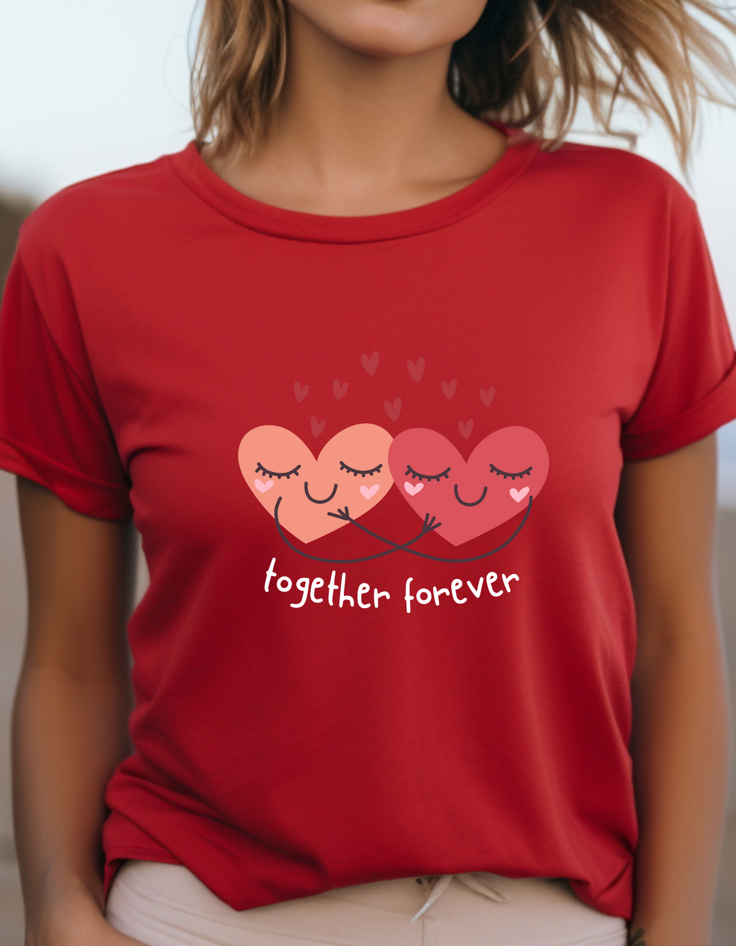 Together forever Valentine's Day T-Shirt Men/Women
